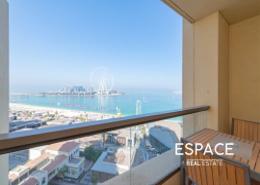 Apartment - 1 bedroom - 2 bathrooms for rent in Rimal 4 - Rimal - Jumeirah Beach Residence - Dubai