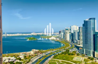 Apartment - 3 Bedrooms - 4 Bathrooms for rent in Al Majaz Pearl - Al Majaz 2 - Al Majaz - Sharjah