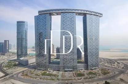 Apartment - 1 Bedroom - 2 Bathrooms for rent in The Gate Tower 1 - Shams Abu Dhabi - Al Reem Island - Abu Dhabi