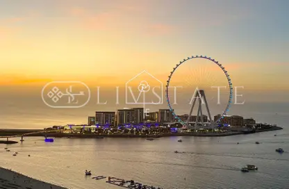 Apartment - 1 Bedroom - 2 Bathrooms for rent in Apartment Building 4 - Bluewaters Residences - Bluewaters - Dubai