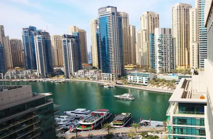 شقة - 2 غرف نوم - 2 حمامات للايجار في المجرة  1 - المجرة - دبي مارينا - دبي