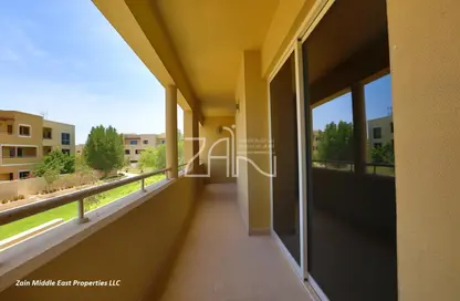 Balcony image for: Townhouse - 3 Bedrooms - 4 Bathrooms for sale in Al Mariah Community - Al Raha Gardens - Abu Dhabi, Image 1
