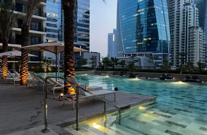 Apartment - 1 Bedroom - 1 Bathroom for rent in Zada Tower - Business Bay - Dubai