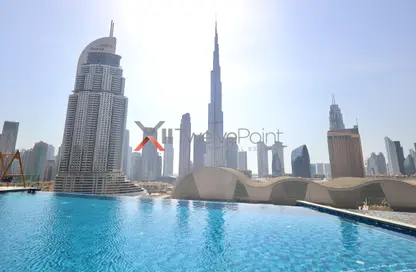 شقة - 2 غرف نوم - 3 حمامات للايجار في العنوان رزيدنس فاونتن فيوز 1 - العنوان رزيدنس فاونتن فيوز - دبي وسط المدينة - دبي