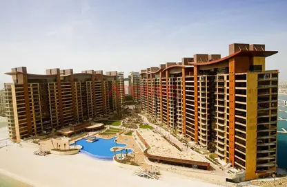 Apartment - 1 Bedroom - 2 Bathrooms for rent in Ruby - Tiara Residences - Palm Jumeirah - Dubai