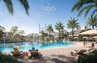 Pool image for: Villa - 5 Bedrooms - 5 Bathrooms for sale in The Oasis - Palmiera - The Oasis by Emaar - Dubai, Image 1