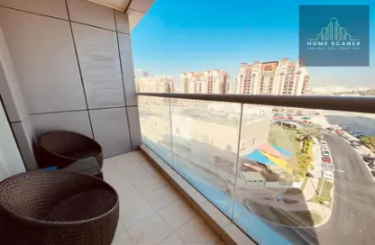 Balcony image for: Apartment - 1 Bedroom - 1 Bathroom for rent in Grand Horizon 1 - Grand Horizon - Dubai Sports City - Dubai, Image 1