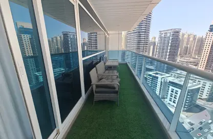 Apartment - 1 Bedroom - 2 Bathrooms for rent in Opal Tower Marina - Dubai Marina - Dubai