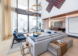 Duplex - 4 bedrooms - 5 bathrooms for sale in Dorchester Collection Dubai - Business Bay - Dubai Living Room image for: Duplex - 4 bedrooms - 5 bathrooms for sale in Dorchester Collection Dubai - Business Bay - Dubai, Image 1