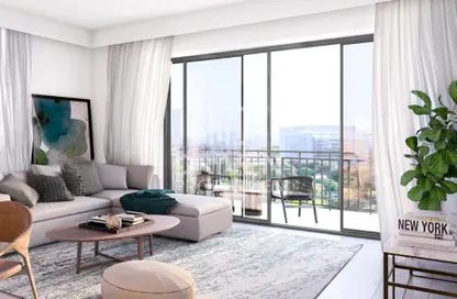 Living Room image for: Apartment - 2 Bedrooms - 3 Bathrooms for sale in Lime Gardens - Dubai Hills Estate - Dubai, Image 1
