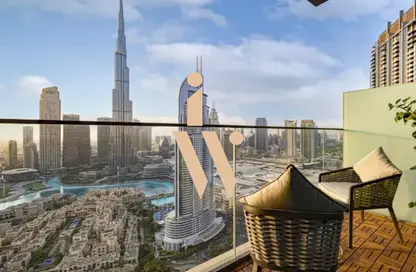 Apartment - 3 Bedrooms - 4 Bathrooms for rent in Burj Royale - Downtown Dubai - Dubai