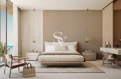 Room / Bedroom image for: Apartment - 1 Bedroom - 2 Bathrooms for sale in Rixos - Dubai Islands - Deira - Dubai, Image 1