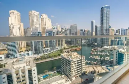 Apartment - 1 Bedroom - 2 Bathrooms for rent in Studio One - Dubai Marina - Dubai