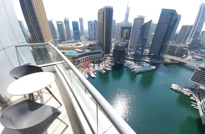 Apartment - 1 Bedroom - 2 Bathrooms for rent in Central Tower - Bay Central - Dubai Marina - Dubai