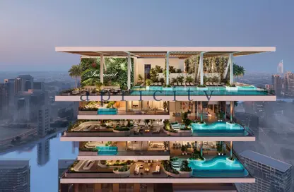 Penthouse - 4 Bedrooms - 6 Bathrooms for sale in Fairmont Residences Solara Tower - Downtown Dubai - Dubai