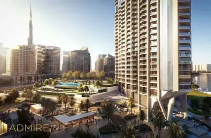 Apartment - Studio - 1 Bathroom for sale in Peninsula Three - Peninsula - Business Bay - Dubai