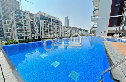 Pool image for: Apartment - 2 Bedrooms - 3 Bathrooms for rent in Wilton Park Residences - Mohammed Bin Rashid City - Dubai, Image 1
