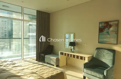 شقة - 2 غرف نوم - 3 حمامات للايجار في حافة الخليج - الخليج التجاري - دبي