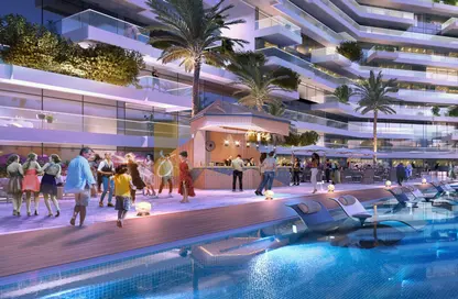صورة لـ حوض سباحة شقة - 2 غرف نوم - 2 حمامات للبيع في جولف جرينز - داماك هيلز - دبي ، صورة رقم 1