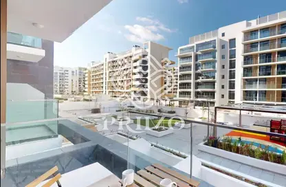 Apartment - Studio - 1 Bathroom for rent in AZIZI Riviera 16 - AZIZI Riviera - Meydan One - Meydan - Dubai