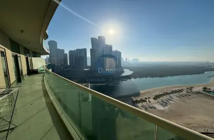 Apartment - 2 Bedrooms - 4 Bathrooms for sale in Beach Towers - Shams Abu Dhabi - Al Reem Island - Abu Dhabi
