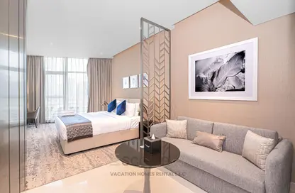 Apartment - Studio - 1 Bathroom for rent in DAMAC Maison Privé - Business Bay - Dubai