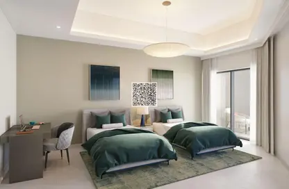 Apartment - 2 Bedrooms - 3 Bathrooms for sale in Tower C1 - Ajman Pearl Towers - Ajman Downtown - Ajman