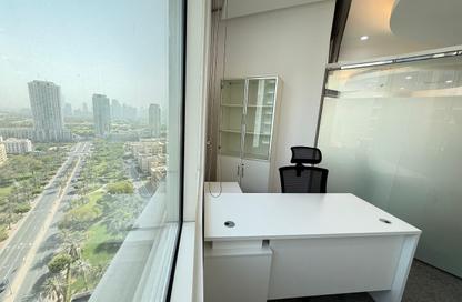 Office Space - Studio - 3 Bathrooms for rent in Damac Executive Heights - Barsha Heights (Tecom) - Dubai