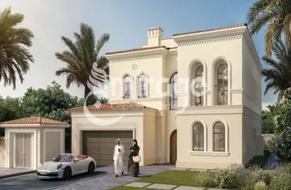 Villa - 5 Bedrooms - 6 Bathrooms for sale in Bloom Living - Zayed City (Khalifa City C) - Khalifa City - Abu Dhabi