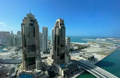 شقة - 2 غرف نوم - 3 حمامات للايجار في (برج كيان (إنفينيتي - دبي مارينا - دبي