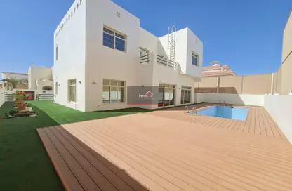 Pool image for: Compound - 4 Bedrooms - 5 Bathrooms for rent in Khalifa City A Villas - Khalifa City A - Khalifa City - Abu Dhabi, Image 1