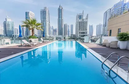Apartment - 2 Bedrooms - 3 Bathrooms for rent in LIV Residence - Dubai Marina - Dubai