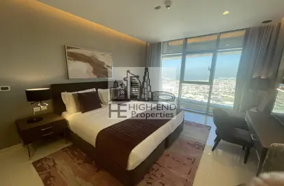 Room / Bedroom image for: Apartment - 1 Bathroom for sale in Aykon City Tower B - Aykon City - Business Bay - Dubai, Image 1