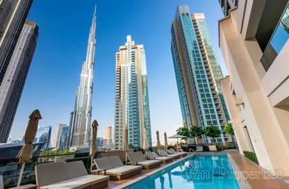 شقة - 3 غرف نوم - 4 حمامات للايجار في اكت تاورز - منطقة دار الأوبرا - دبي وسط المدينة - دبي