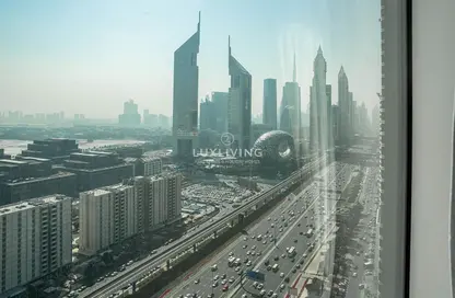 شقة - 2 غرف نوم - 3 حمامات للايجار في برج بارك - شارع الشيخ زايد - دبي