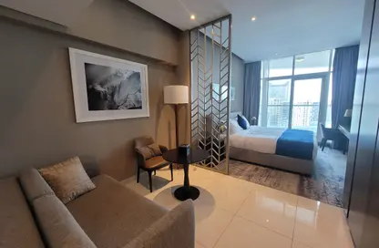 Apartment - Studio - 1 Bathroom for rent in PRIVE BY DAMAC (A) - DAMAC Maison Privé - Business Bay - Dubai