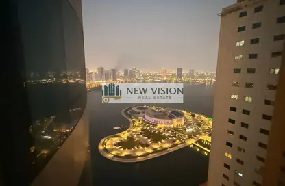 Apartment - 1 Bedroom - 2 Bathrooms for rent in Al Majaz 3 - Al Majaz - Sharjah