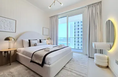Apartment - 2 Bedrooms - 1 Bathroom for rent in Palace Beach Residence - EMAAR Beachfront - Dubai Harbour - Dubai