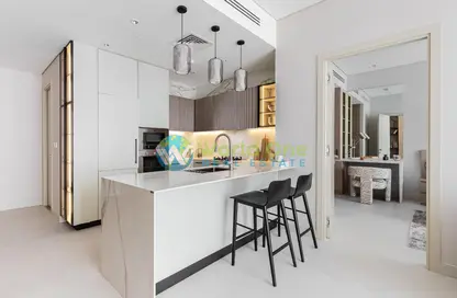 Kitchen image for: Apartment - 1 Bedroom - 2 Bathrooms for sale in RA1N Residence - Jumeirah Village Circle - Dubai, Image 1