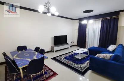 Living / Dining Room image for: Apartment - 2 Bedrooms - 2 Bathrooms for rent in Al Taawun - Sharjah, Image 1