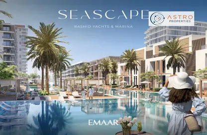 Pool image for: Apartment - 2 Bedrooms - 2 Bathrooms for sale in Seascape - Mina Rashid - Dubai, Image 1