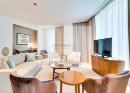 Living Room image for: Apartment - 2 bedrooms - 3 bathrooms for sale in MISK Apartments - Aljada - Sharjah, Image 1
