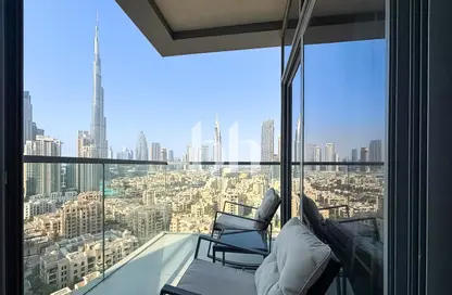 Apartment - 1 Bedroom - 2 Bathrooms for rent in Bellevue Tower 2 - Bellevue Towers - Downtown Dubai - Dubai