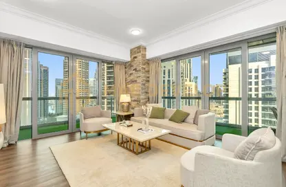 Apartment - 1 Bedroom - 2 Bathrooms for rent in 8 Boulevard Walk - Mohammad Bin Rashid Boulevard - Downtown Dubai - Dubai