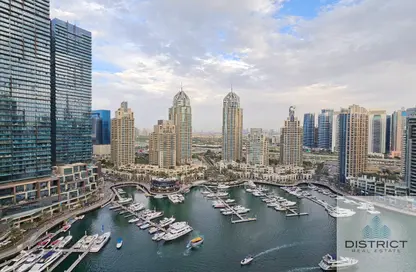 Apartment - 2 Bedrooms - 3 Bathrooms for rent in Iris Blue - Dubai Marina - Dubai