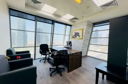 Office Space - Studio - 1 Bathroom for rent in The Prism - Business Bay - Dubai