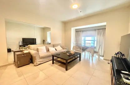 Apartment - 1 Bedroom - 2 Bathrooms for rent in Elite Residence - Dubai Marina - Dubai