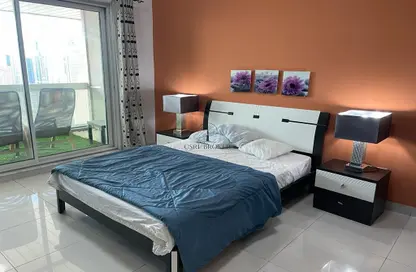 Apartment - 1 Bedroom - 2 Bathrooms for rent in Al Shera Tower - JLT Cluster E - Jumeirah Lake Towers - Dubai