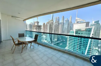 Apartment - 1 Bedroom - 1 Bathroom for rent in Time Place Tower - Dubai Marina - Dubai