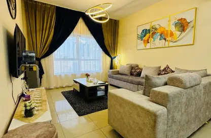 Apartment - 2 Bedrooms - 4 Bathrooms for rent in Al Khan Lagoon Tower - Al Khan Lagoon - Al Khan - Sharjah
